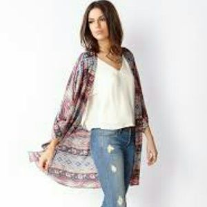 Final price. Open front kimono