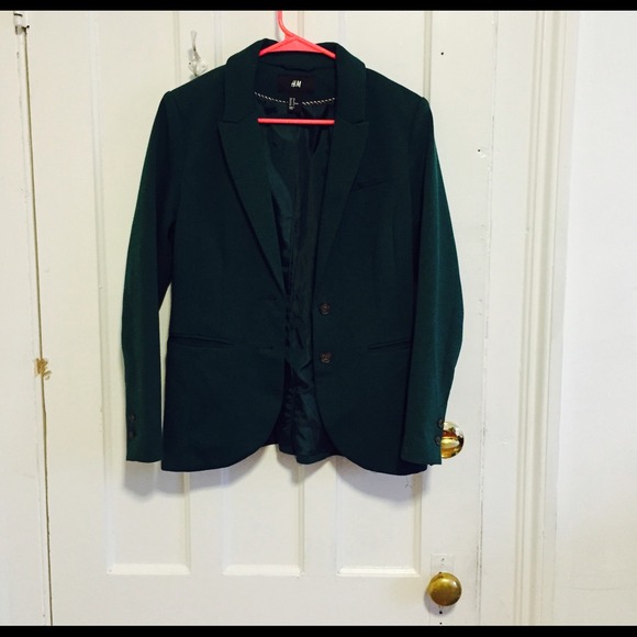 Emerald/ Forest green blazer