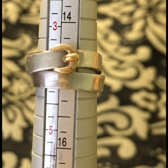 👍Authentic HERMES RING With 18 K GOLD👍(SOLD) - Picture 2 of 4