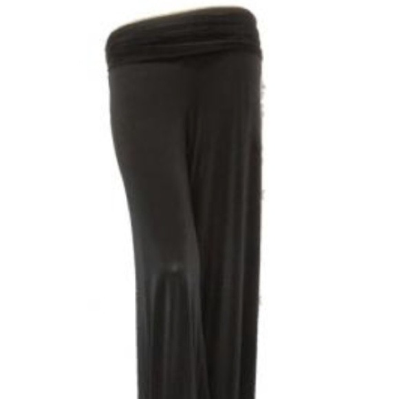 Black Palazzo Pants - plus size - 1x & 3x