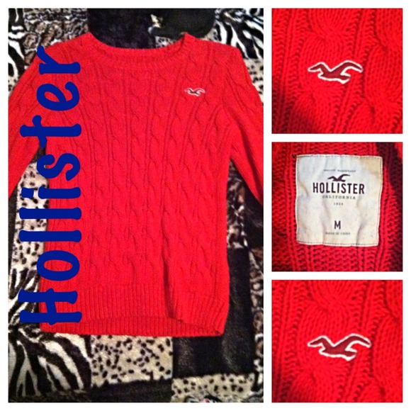 ❤️Red Hollister Sweater❤️