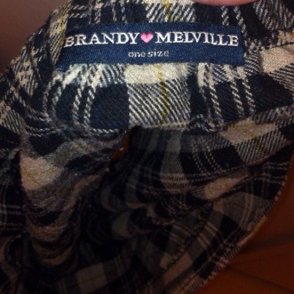 brandy Melville plaid skirt