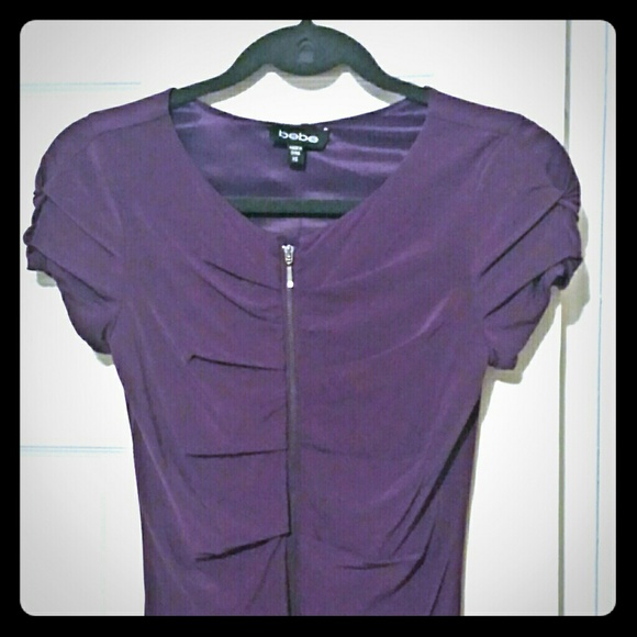Bebe purple dress - Picture 1 of 2