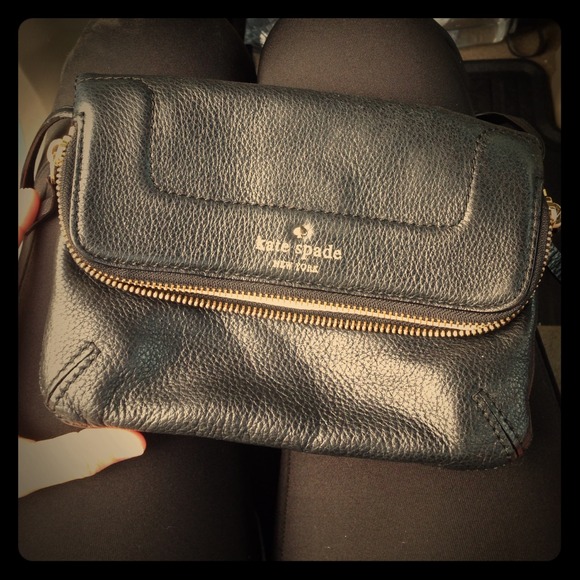 black crossbody cobble hill leather kate spade