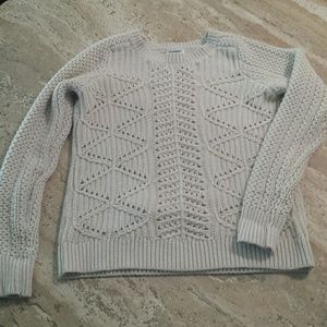 Cream knit sweater from Old Navy