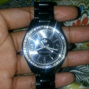 Brand new Juicy Couture Gun metal watch