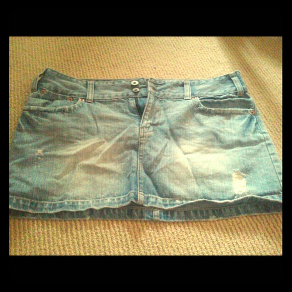 American Eagle jean skirt