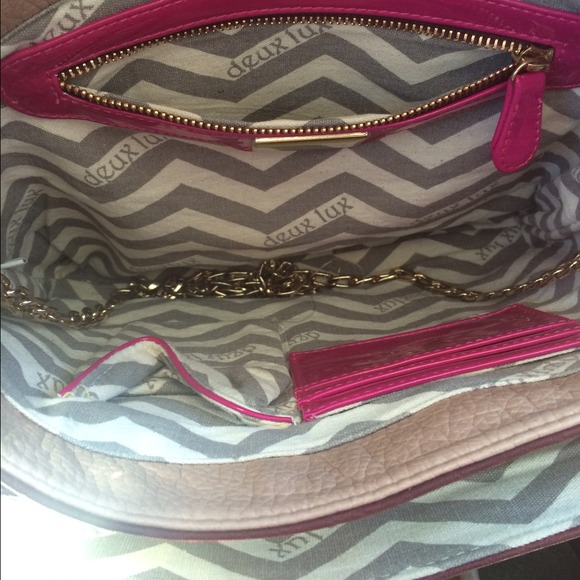 Deux Lux clutch/ shoulder bag