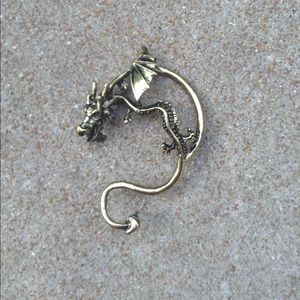 Dragon ear cuff
