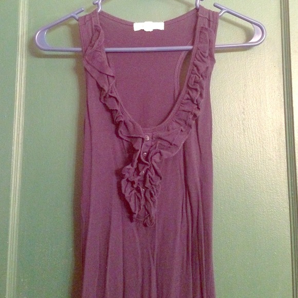 Navy blue tank shirt