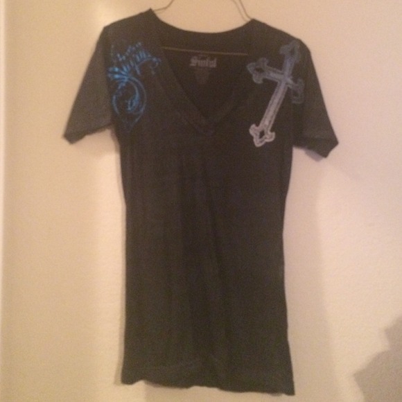 Sinful v-neck top