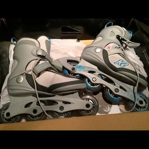 K-2 kinetic 78 size 7 women's rollerblades