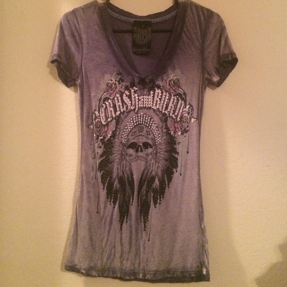 Crash and Burn V-neck