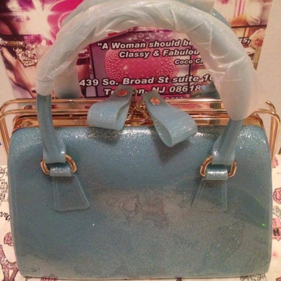 Gorgeous Blue Candy Bag for Closet Glam