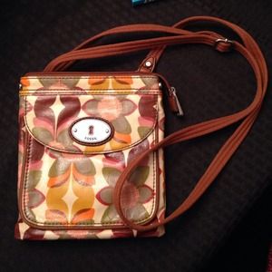 Fossil cross body purse