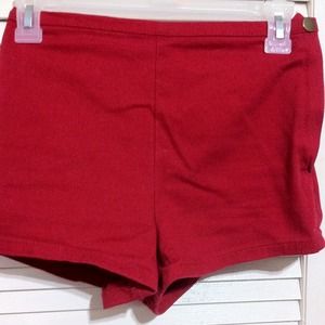 Red High waisted Shorts S
