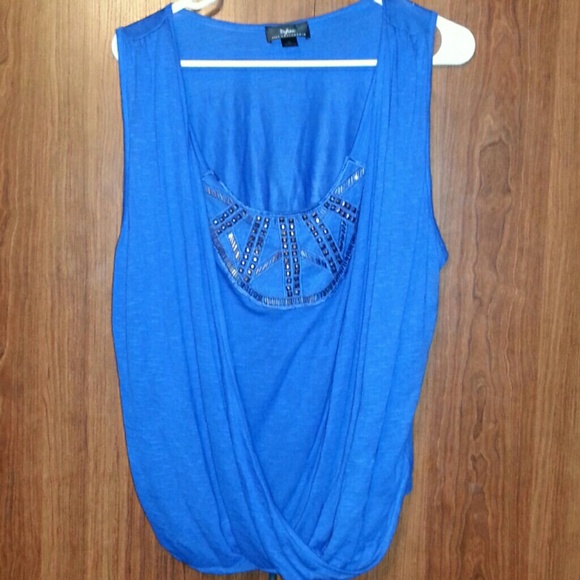 Ladies Blue top