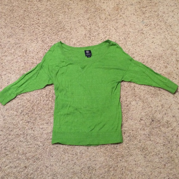 Green sweater