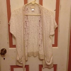 cream colored sweater