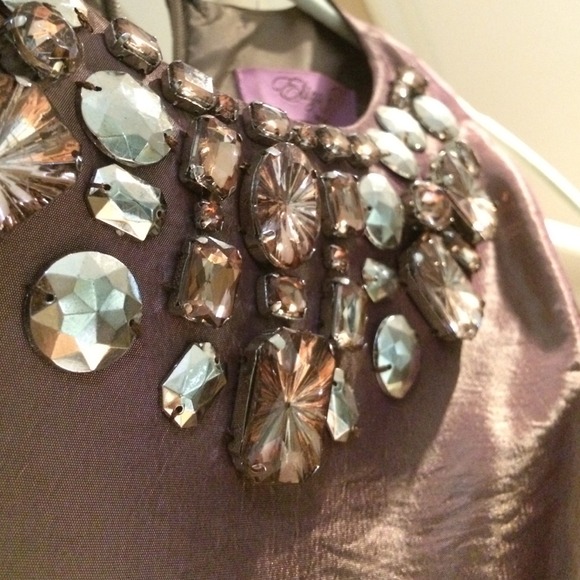 brown formal events dress !