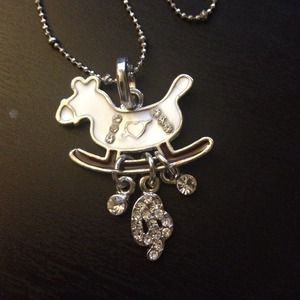 Cute horse necklace