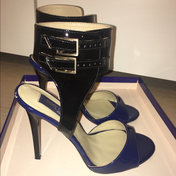 Jimmy Choo for HM Bondage peep-toe Stilettos - Picture 3 of 8