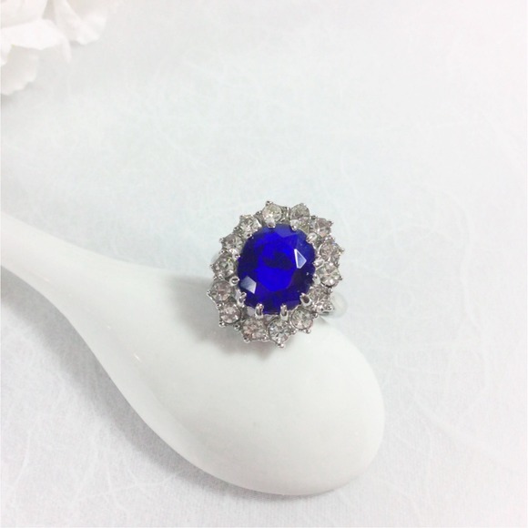 Princess “D” Styled Cocktail Ring - Picture 2 of 4