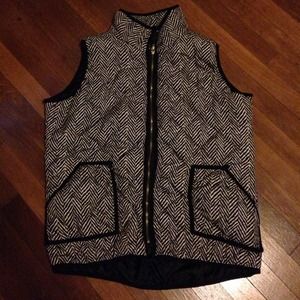 Herringbone vest