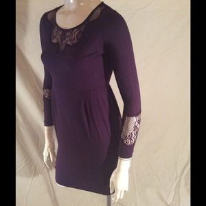 ****NEW**** Purple laced dress