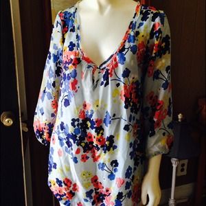 Lucky Brand silk blouse
