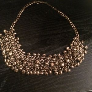 H&m gold thick necklace