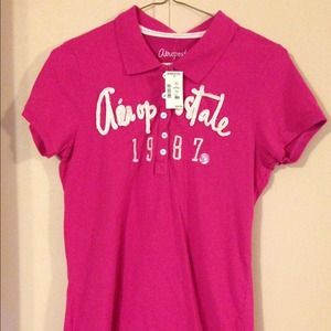 Aeropostale collared shirt- Brand NEW! Size Large