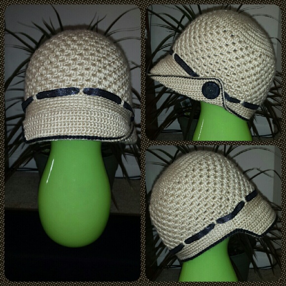 Stylish crochet hat