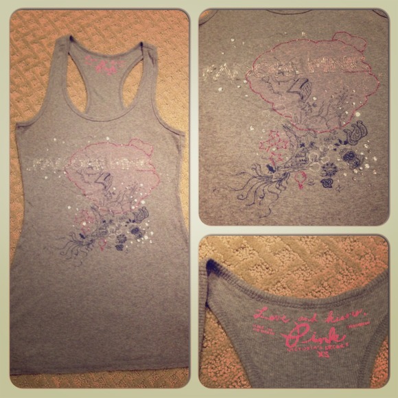 PINK Victoria's Secret Tops - Vs pink tank!