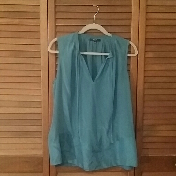 Madewell silk top