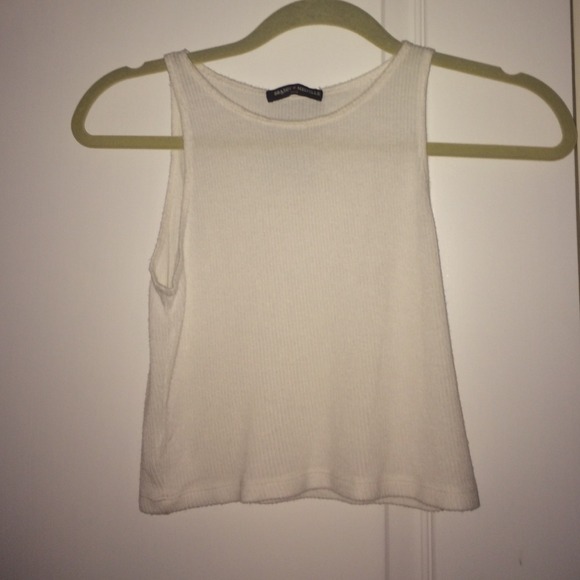 BRANDY MELVILLE white crop top