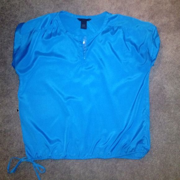 Calvin Klein blue blouse