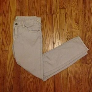 Free People Lavender Cropped Skinnies