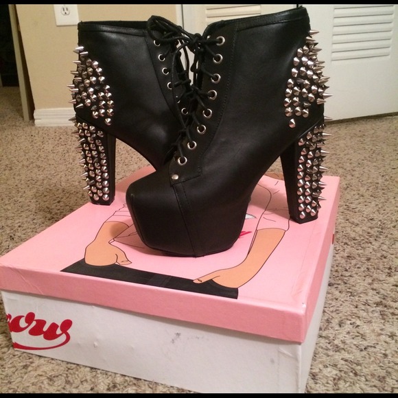 Jeffrey Campbell Shoes - Jeffrey Campbell Spiked Booties