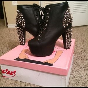 Jeffrey Campbell Spiked Booties