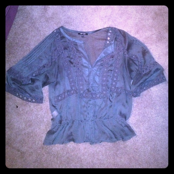 Greg see thru blouse