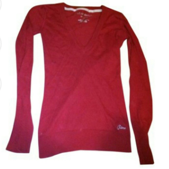 Aeropostale ruby red sweater
