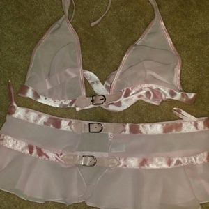 Dream Girl 2 piece silky sexy outfit