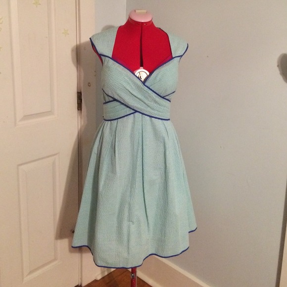 Jessica Simpson Dresses & Skirts - Vintage Style Seersucker Dress