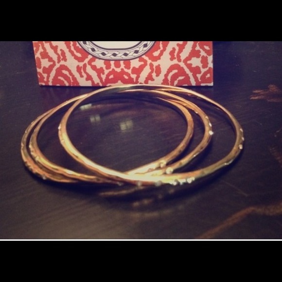 Stella and Dot Gold Rhea Bracelets