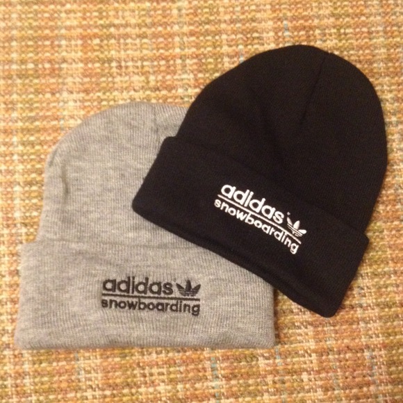 Bundle of Adidas Snowboarding beanies