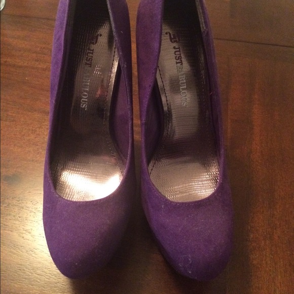 JustFab Purple Platforms!