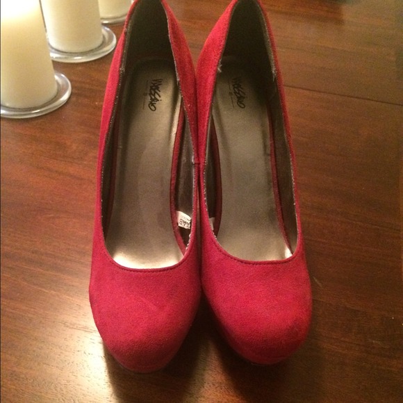 Red Platform Heels!