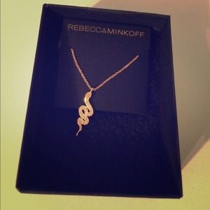 Rebecca Minkoff snake necklace