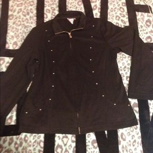 Hot Cotton Black jacket with studs